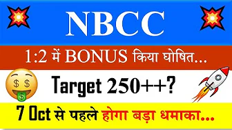 NBCC Bonus share issue full details| Eligibility,Next target?